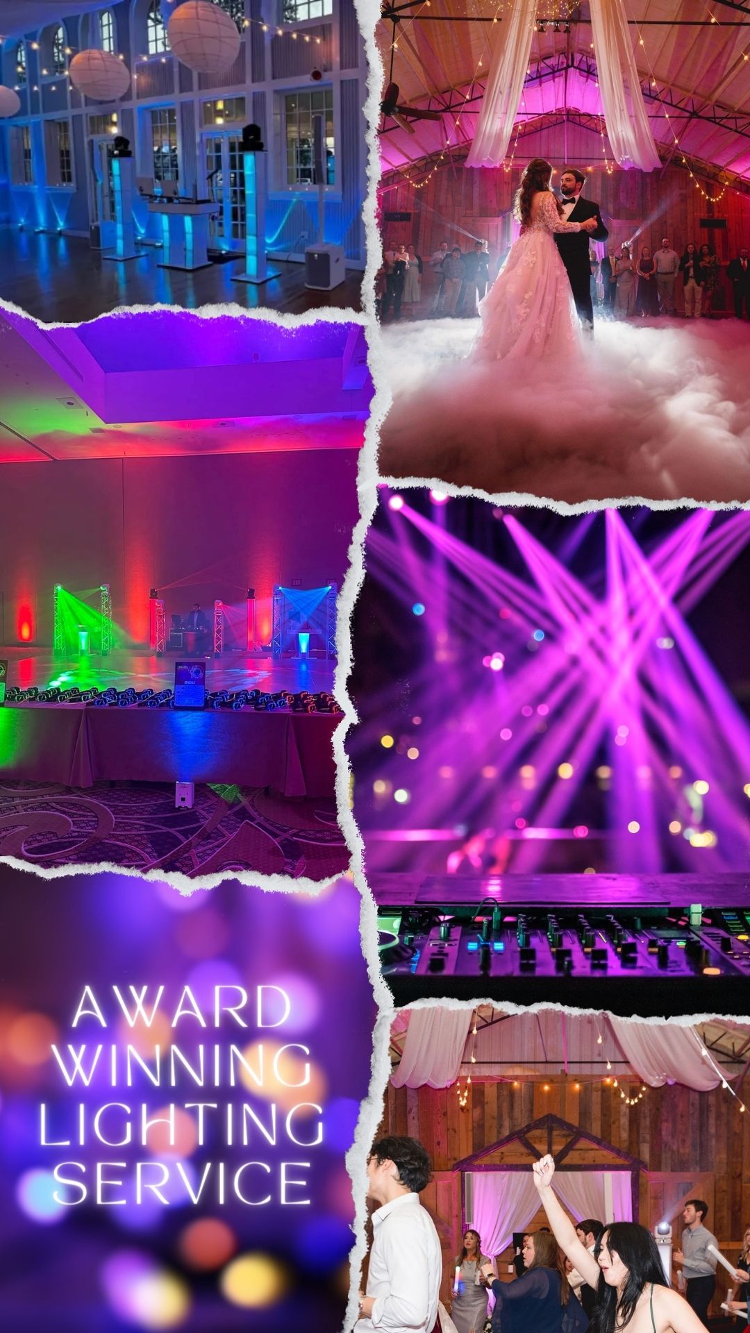 Award winning lighting services